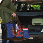 North Kangaroos ANZAC Personalised Travel Bag Lest We Forget Poppy Camo