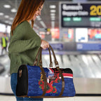 North Kangaroos ANZAC Personalised Travel Bag Lest We Forget Poppy Camo