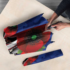 North Kangaroos ANZAC Personalised Umbrella Lest We Forget Poppy Camo
