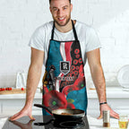 Port Power ANZAC Personalised Apron Lest We Forget Poppy Camo