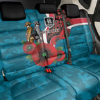Port Power ANZAC Personalised Back Car Seat Cover Lest We Forget Poppy Camo