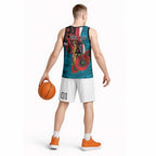Port Power ANZAC Personalised Basketball Jersey Lest We Forget Poppy Camo