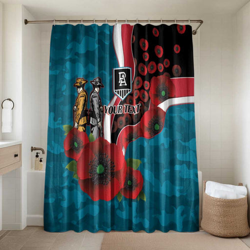 Port Power ANZAC Personalised Bathroom Set Lest We Forget Poppy Camo