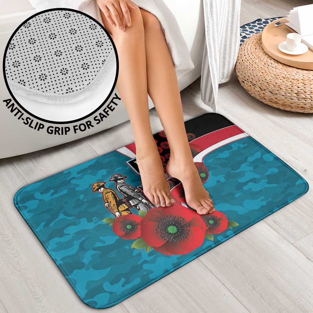 Port Power ANZAC Personalised Bathroom Set Lest We Forget Poppy Camo