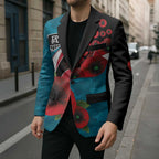 Port Power ANZAC Personalised Blazer Lest We Forget Poppy Camo