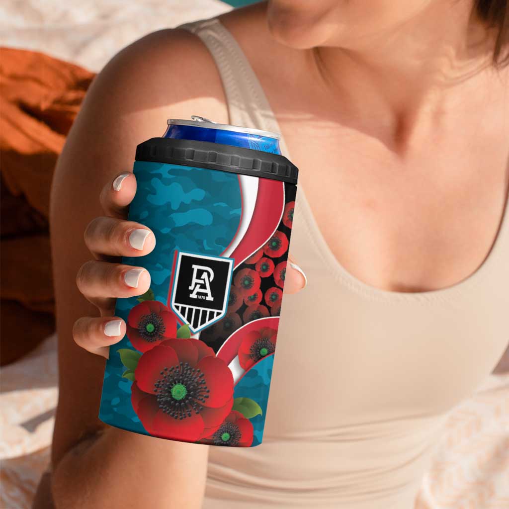 Port Power ANZAC Personalised 4 in 1 Can Cooler Tumbler Lest We Forget Poppy Camo