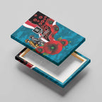 Port Power ANZAC Personalised Canvas Wall Art Lest We Forget Poppy Camo