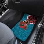Port Power ANZAC Personalised Car Mats Lest We Forget Poppy Camo