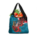 Port Power ANZAC Personalised Grocery Bag Lest We Forget Poppy Camo