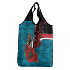 Port Power ANZAC Personalised Grocery Bag Lest We Forget Poppy Camo