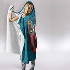Port Power ANZAC Personalised Hooded Blanket Lest We Forget Poppy Camo