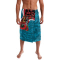Port Power ANZAC Personalised Lavalava Lest We Forget Poppy Camo