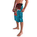 Port Power ANZAC Personalised Lavalava Lest We Forget Poppy Camo