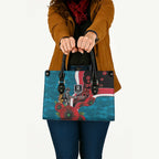Port Power ANZAC Personalised Leather Bag Lest We Forget Poppy Camo