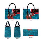 Port Power ANZAC Personalised Leather Bag Lest We Forget Poppy Camo