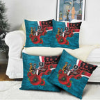 Port Power ANZAC Personalised Pillow Cover Lest We Forget Poppy Camo