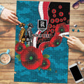 Port Power ANZAC Personalised Puzzle Lest We Forget Poppy Camo