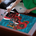 Port Power ANZAC Personalised Puzzle Lest We Forget Poppy Camo