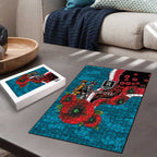 Port Power ANZAC Personalised Puzzle Lest We Forget Poppy Camo