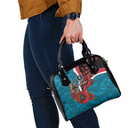 Port Power ANZAC Personalised Shoulder Handbag Lest We Forget Poppy Camo