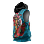 Port Power ANZAC Personalised Sleeveless Hoodie Lest We Forget Poppy Camo