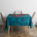 Port Power ANZAC Personalised Tablecloth Lest We Forget Poppy Camo