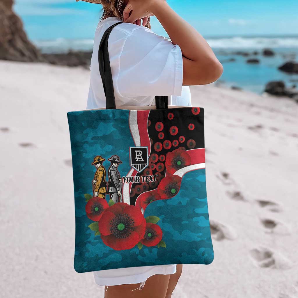 Port Power ANZAC Personalised Tote Bag Lest We Forget Poppy Camo