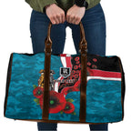 Port Power ANZAC Personalised Travel Bag Lest We Forget Poppy Camo