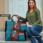 Port Power ANZAC Personalised Travel Bag Lest We Forget Poppy Camo