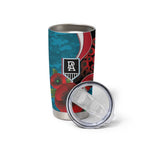 Port Power ANZAC Personalised Tumbler Cup Lest We Forget Poppy Camo