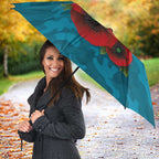 Port Power ANZAC Personalised Umbrella Lest We Forget Poppy Camo
