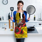 Richmond Tigers ANZAC Personalised Apron Lest We Forget Poppy Camo