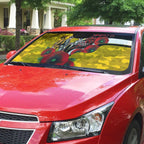 Richmond Tigers ANZAC Personalised Auto Sun Shade Lest We Forget Poppy Camo