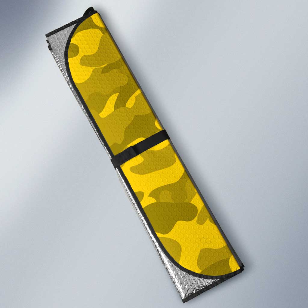 Richmond Tigers ANZAC Personalised Auto Sun Shade Lest We Forget Poppy Camo