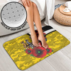 Richmond Tigers ANZAC Personalised Bathroom Set Lest We Forget Poppy Camo
