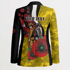 Richmond Tigers ANZAC Personalised Blazer Lest We Forget Poppy Camo