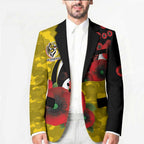 Richmond Tigers ANZAC Personalised Blazer Lest We Forget Poppy Camo