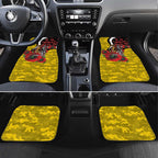 Richmond Tigers ANZAC Personalised Car Mats Lest We Forget Poppy Camo