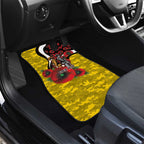 Richmond Tigers ANZAC Personalised Car Mats Lest We Forget Poppy Camo