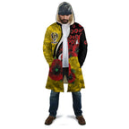 Richmond Tigers ANZAC Personalised Cloak Lest We Forget Poppy Camo
