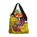 Richmond Tigers ANZAC Personalised Grocery Bag Lest We Forget Poppy Camo