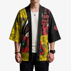 Richmond Tigers ANZAC Personalised Kimono Lest We Forget Poppy Camo