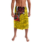 Richmond Tigers ANZAC Personalised Lavalava Lest We Forget Poppy Camo