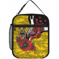 Richmond Tigers ANZAC Personalised Lunch Bag Lest We Forget Poppy Camo
