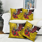 Richmond Tigers ANZAC Personalised Pillow Cover Lest We Forget Poppy Camo