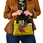 Richmond Tigers ANZAC Personalised Shoulder Handbag Lest We Forget Poppy Camo
