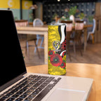 Richmond Tigers ANZAC Personalised Skinny Tumbler Lest We Forget Poppy Camo