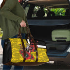Richmond Tigers ANZAC Personalised Travel Bag Lest We Forget Poppy Camo