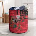 St Saints ANZAC Personalised Laundry Basket Lest We Forget Poppy Camo