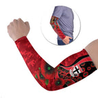 St Saints ANZAC Personalised Arm Sleeves Lest We Forget Poppy Camo